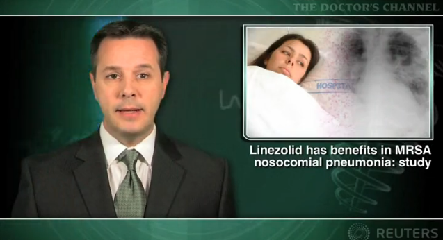 Linezolid has benefits in MRSA nosocomial pneumonia: study Thumbnail