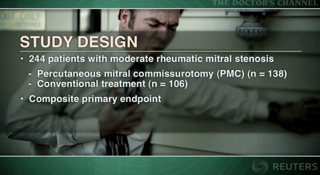 Early intervention for asymptomatic mitral stenosis seen beneficial Thumbnail