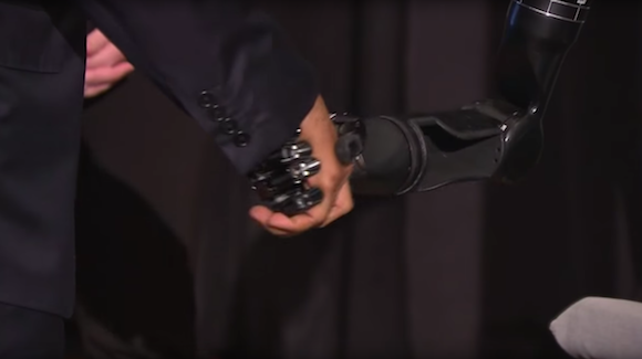 Paralyzed Man Shares Historical Handshake with President Obama Thumbnail