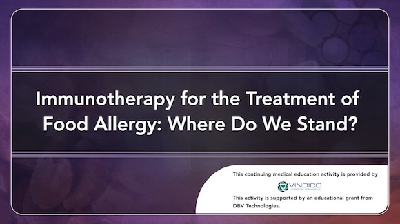Immunotherapy for the Treatment of Food Allergy: Where Do We Stand? Thumbnail