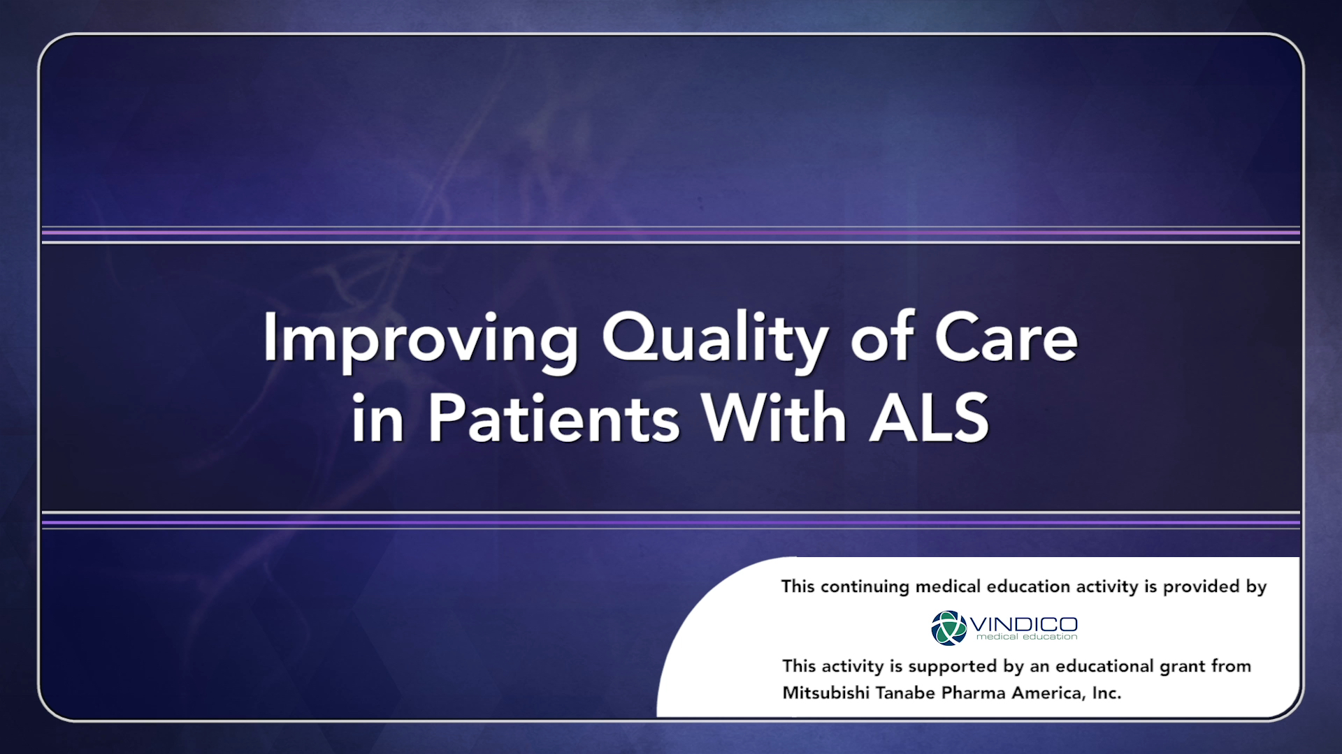 Improving Quality of Care in Patients with ALS Thumbnail