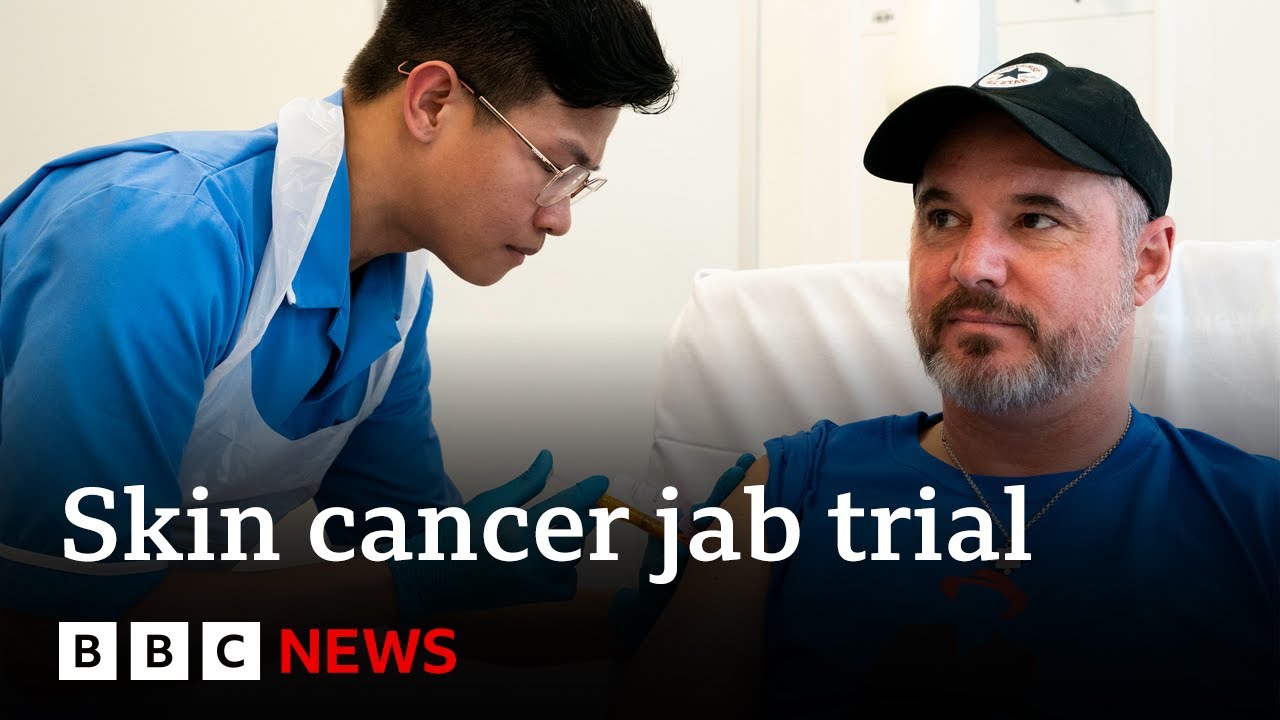 First ‘Personalized’ Melanoma Skin Cancer Vaccine Trial Under Way in UK | BBC News Thumbnail