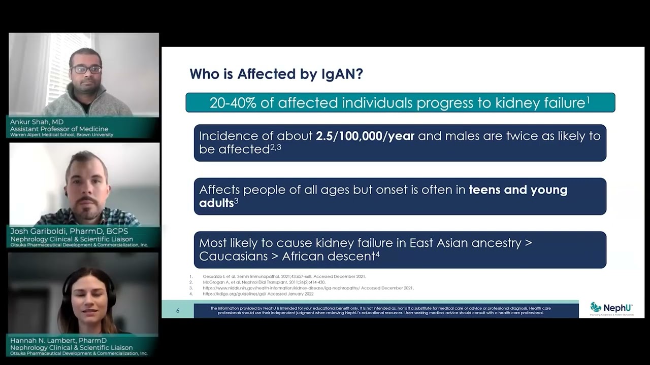NephU – Current Understanding Of IgA Nephropathy (IgAN) Thumbnail