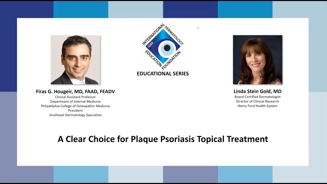 Topical Therapy for Plaque Psoriasis Thumbnail