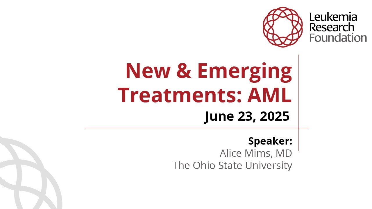 New Horizons in AML Treatment Thumbnail