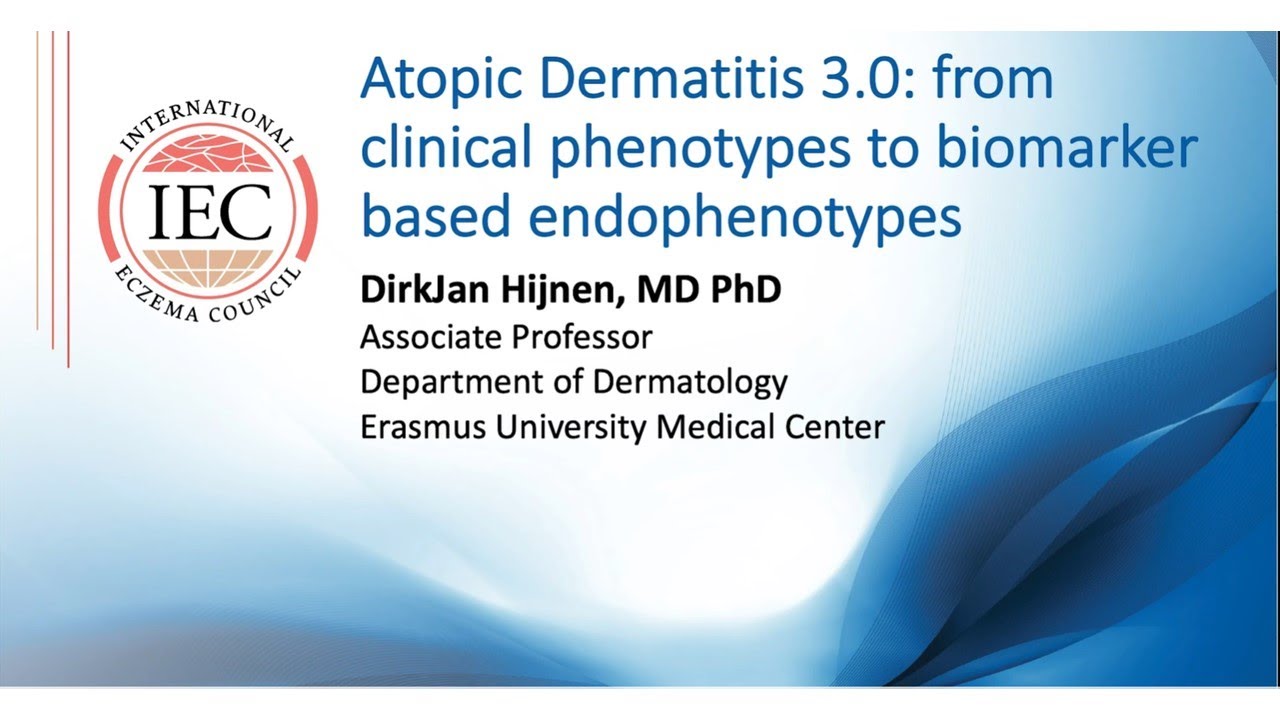 Atopic Dermatitis 3.0: from clinical phenotypes to biomarker based endophenotypes | DirkJan Hijnen Thumbnail