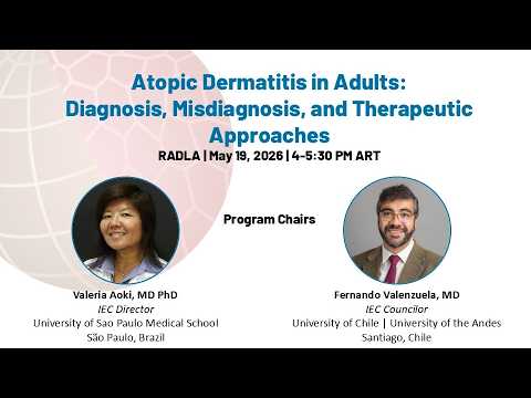 RADLA 2026 Atopic dermatitis in adults: diagnosis, misdiagnosis, and therapeutic approaches Thumbnail